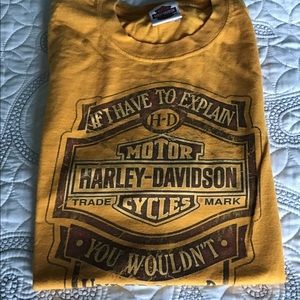 Vintage Men’s Harley Davidson tee. Men’s large.
